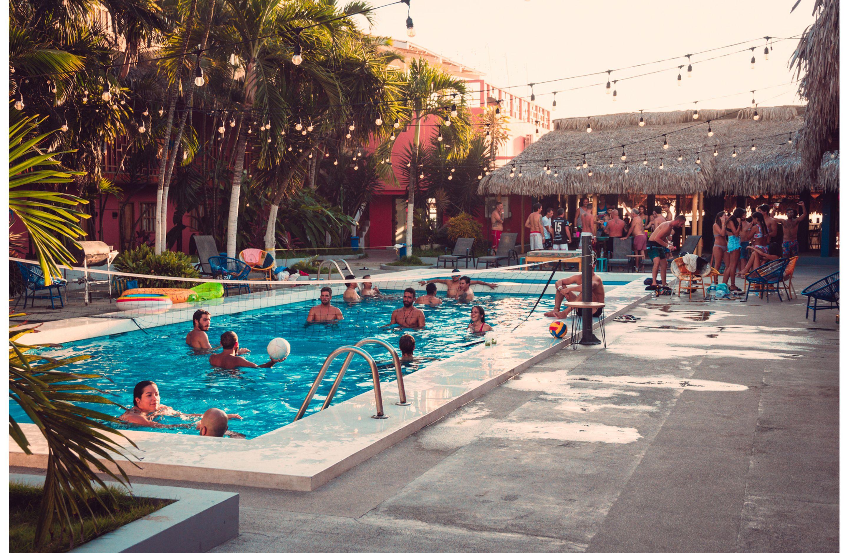 Slumber Party Montanita Hotel Exterior photo